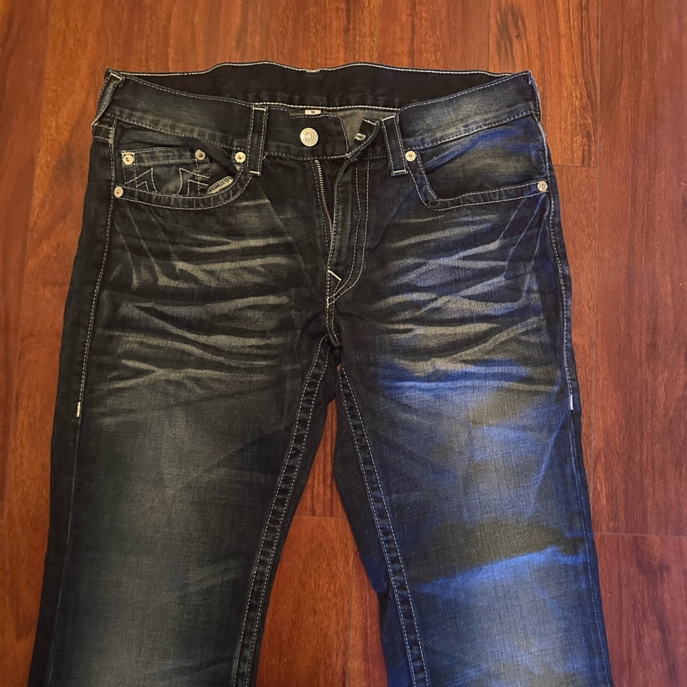 True Religion Mens Straight jeans Sz 36